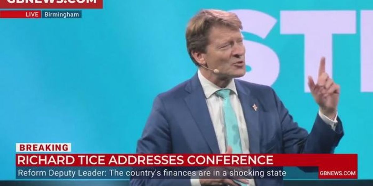 NextImg:WATCH: Richard Tice hits out at Labour's 'con' Net Zero policy