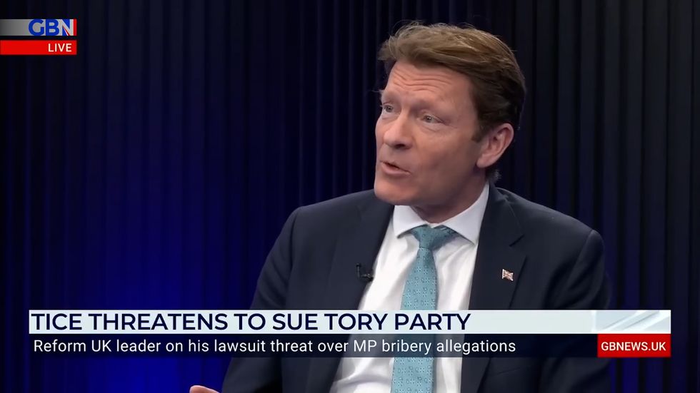 Richard Tice spoke to Dan Wootton on GB News
