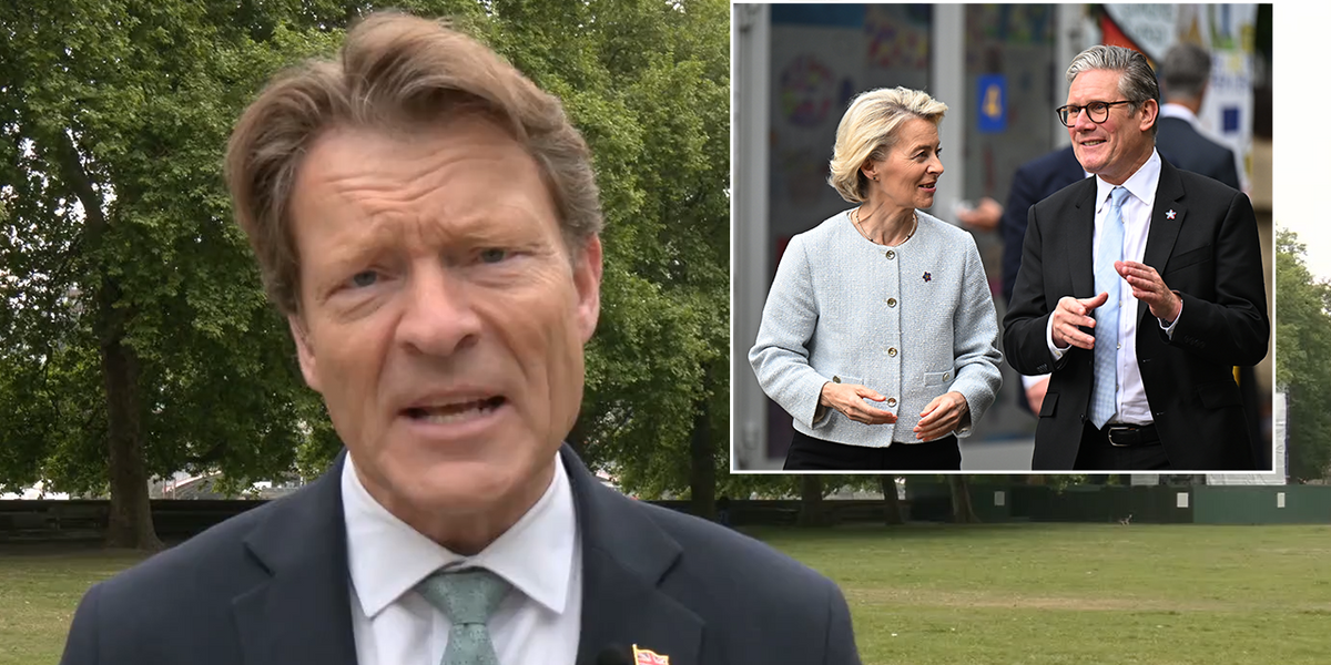 NextImg:‘Full-on surrender!’ Richard Tice blasts Starmer’s EU deal amid fears over ‘three critical issues’