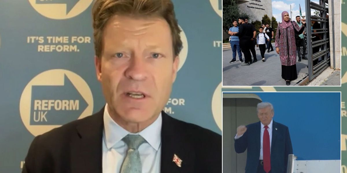 NextImg:'Utter humiliation!' Richard Tice says Labour has 'damaged' Britain by 'abandoning Israel'