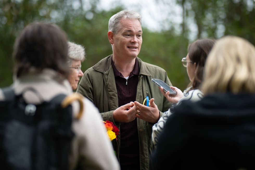Richard Tunnicliffe looked stumped when he was asked about whether Caerphilly needs more migration