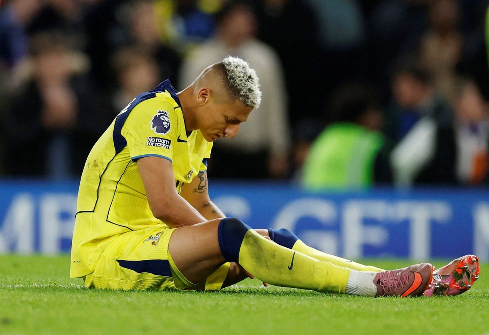 Richarlison scored late on for Tottenham but it was not enough as their fate goes to the final day
