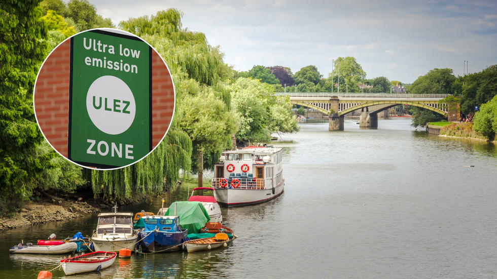 Richmond/Ulez sign