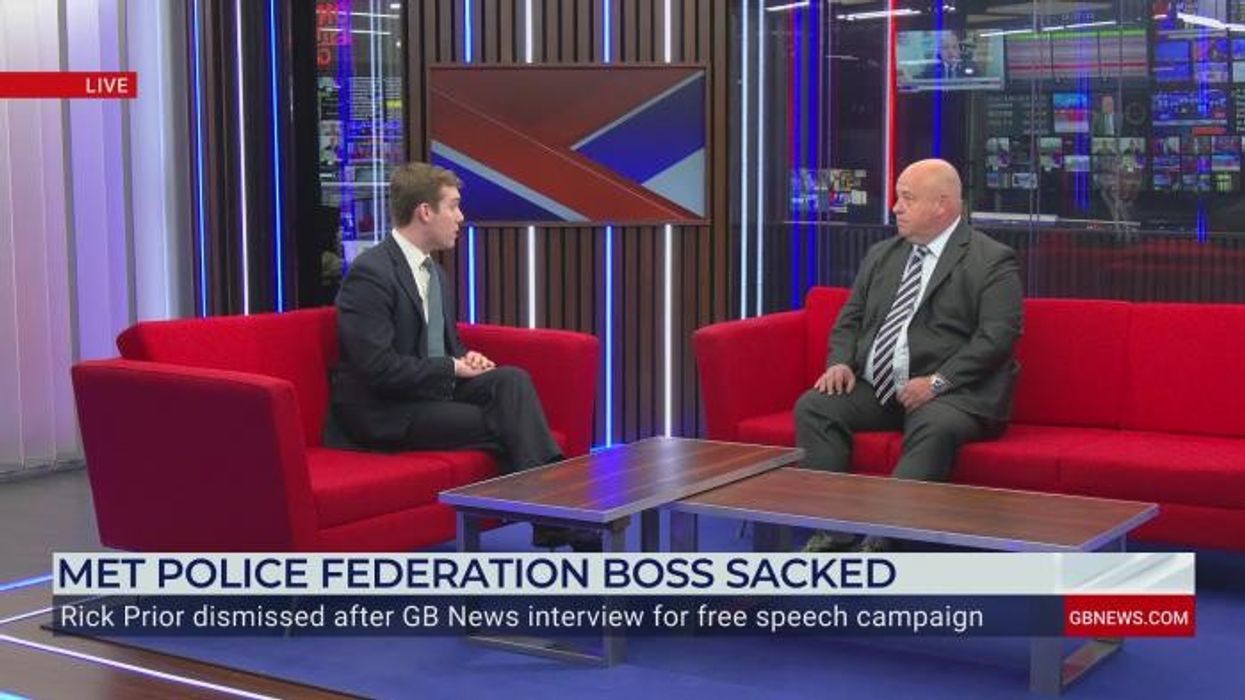 WATCH: Police Officer vows to 'stand by' GB News comments that got him sacked