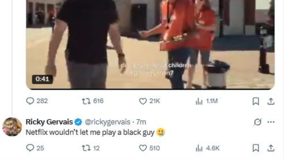 Ricky Gervais response