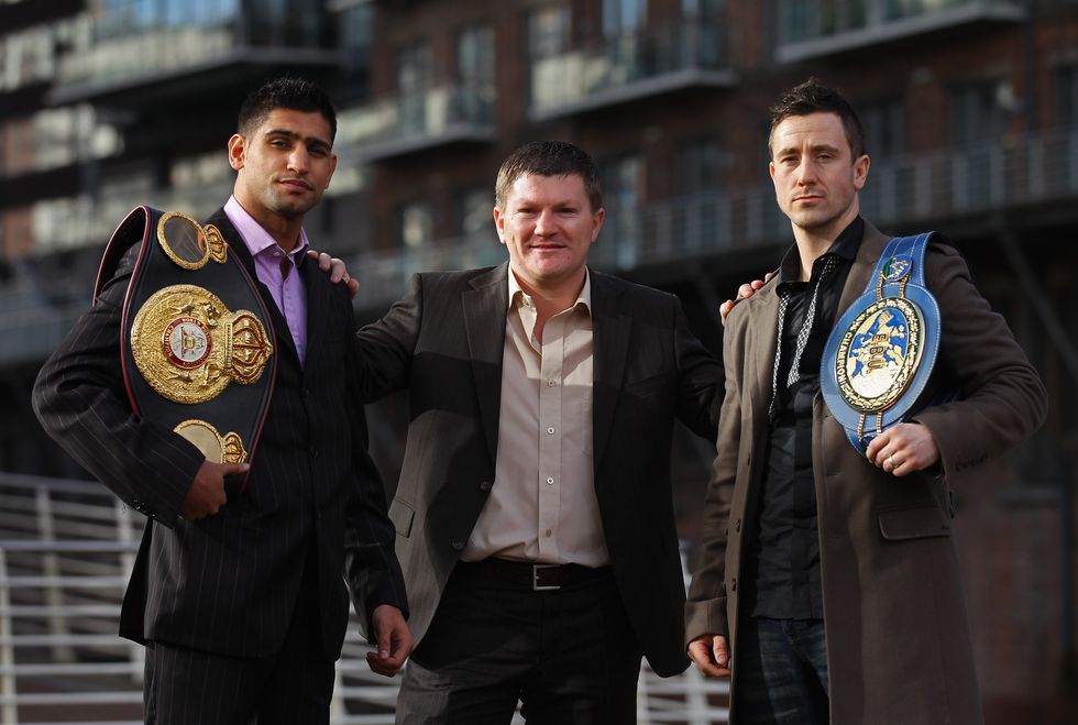 Ricky Hatton and Amir Khan
