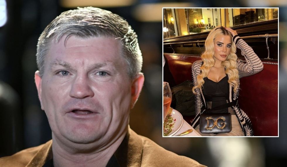 Ricky Hatton and Carla Howe
