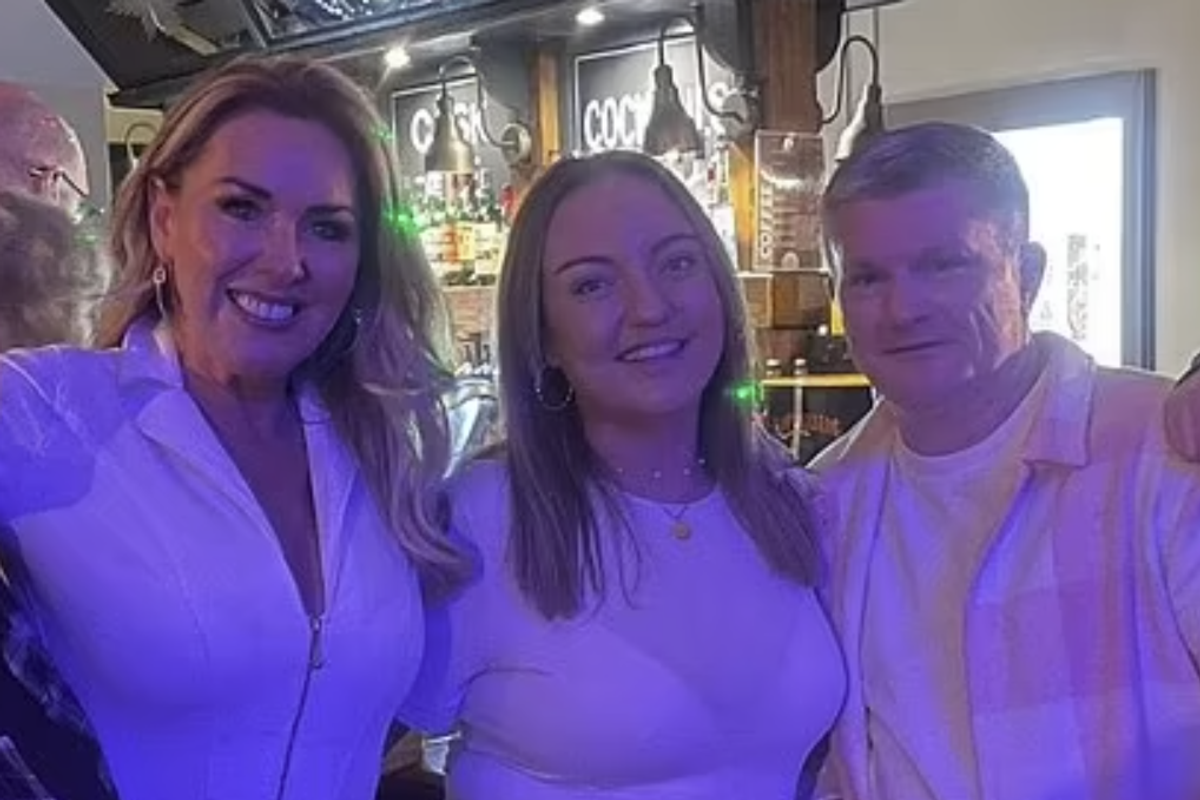 Ricky Hatton and Claire Sweeney