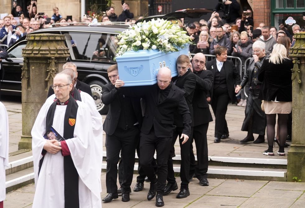 Ricky Hatton's Funeral
