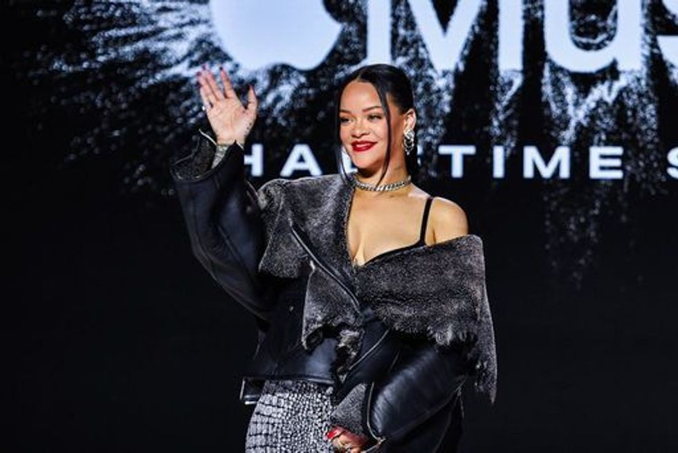 Rihanna announced her pregnancy at the Super Bowl