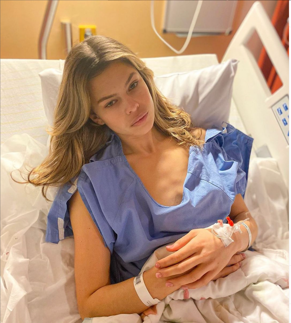 Rikkie in hospital