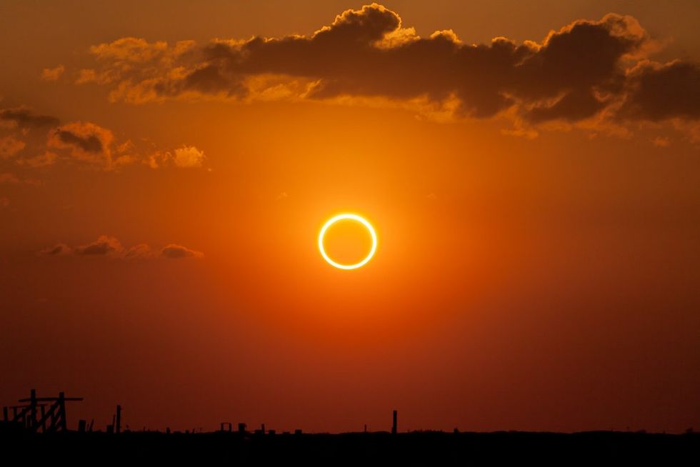 'Ring of fire' eclipse