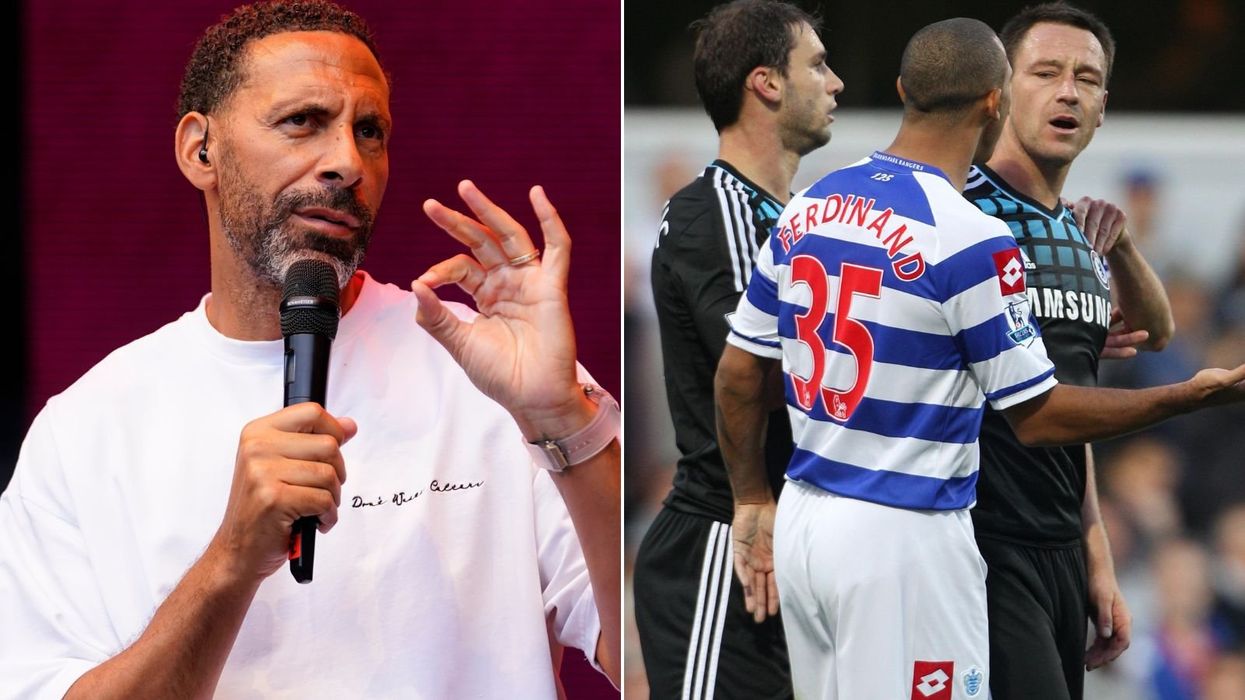 Rio Ferdinand has said he would not consider interviewing former England teammate John Terry on his football podcast network unless the ex-Chelsea captain first makes peace with his brother, Anton