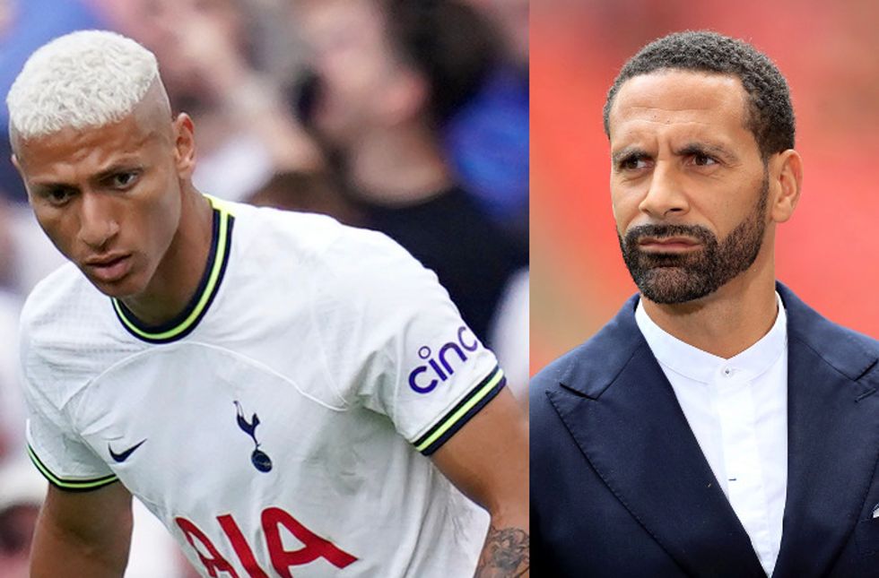 Rio Ferdinand has spoken out in defence of Richarlison