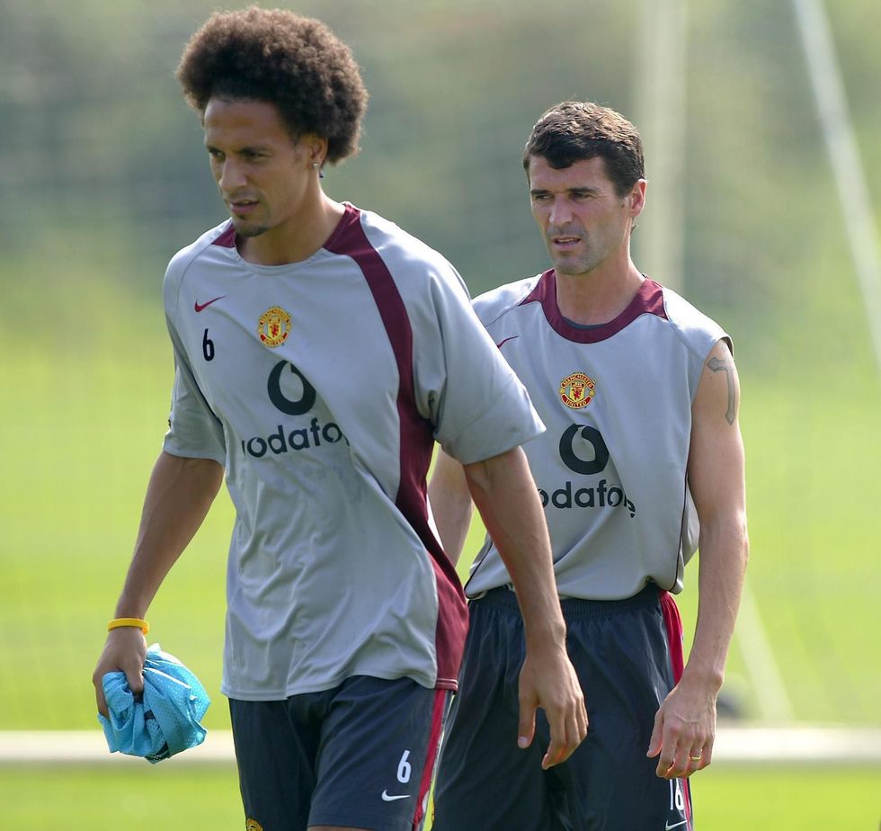 Rio Ferdinand Man Utd Roy Keane