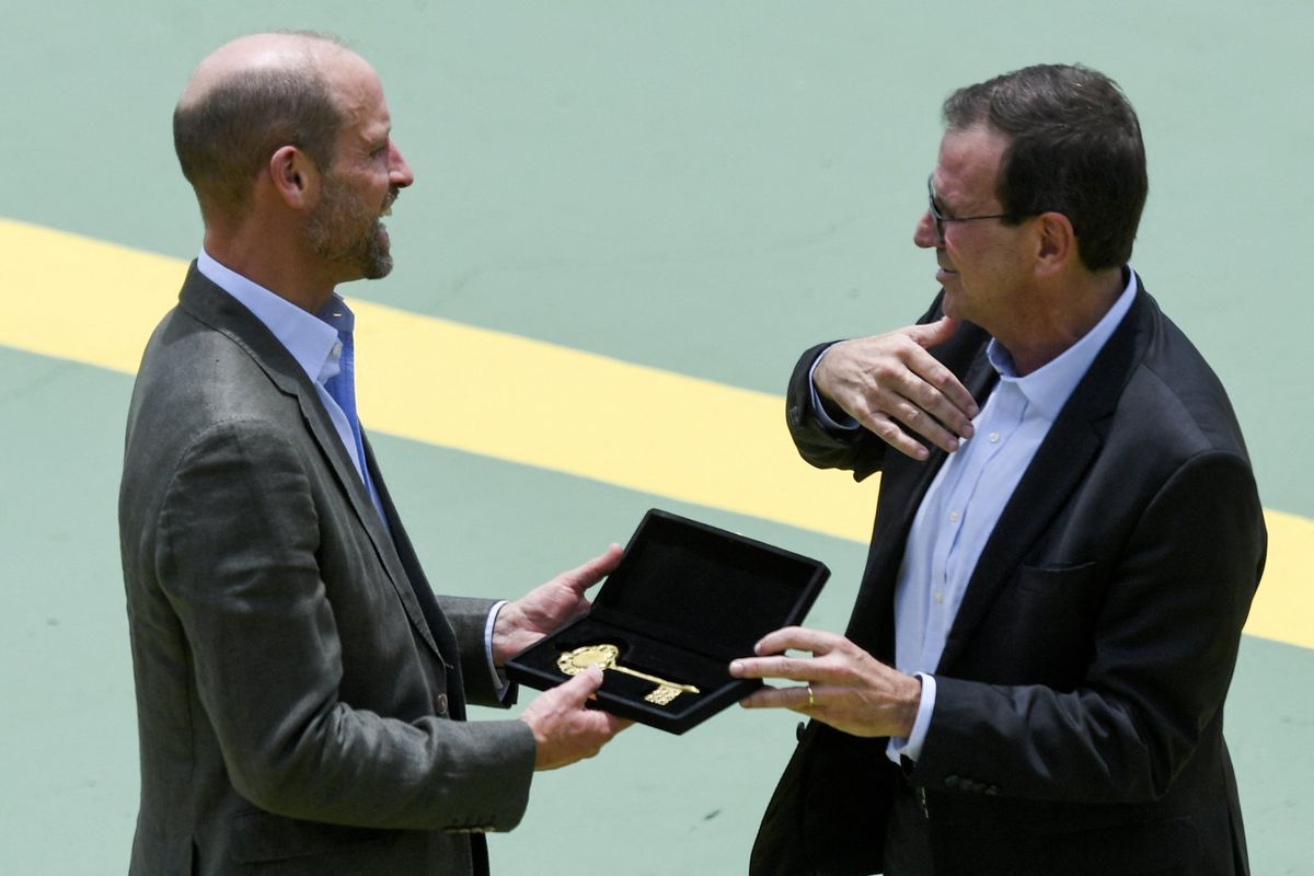 Rio mayor and Prince William