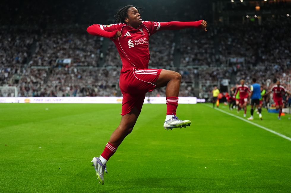 Rio Ngumoha Liverpool Newcastle