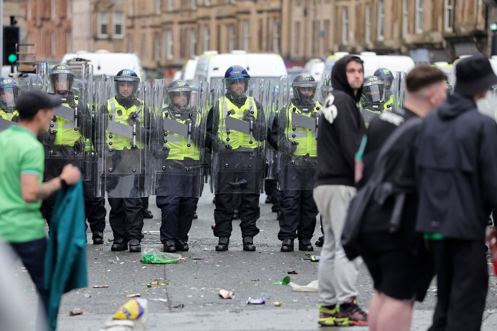 Riot police