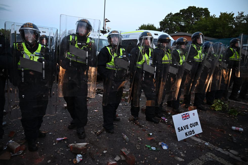 Riot police