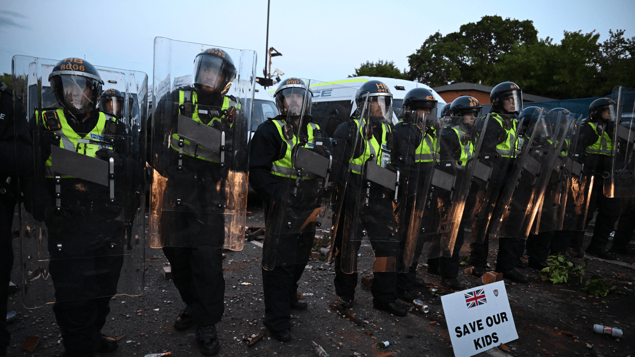 Riot police
