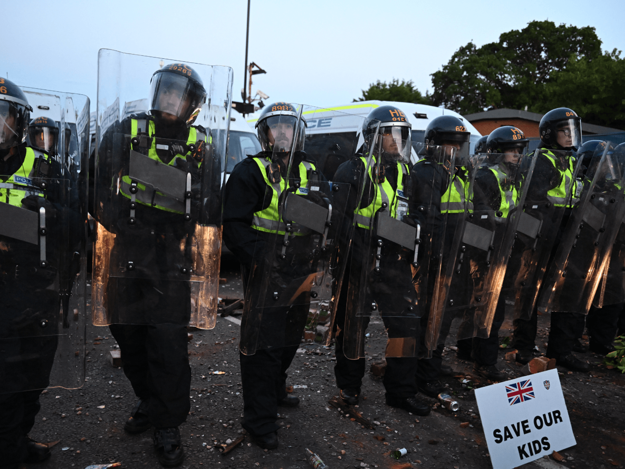 Riot police