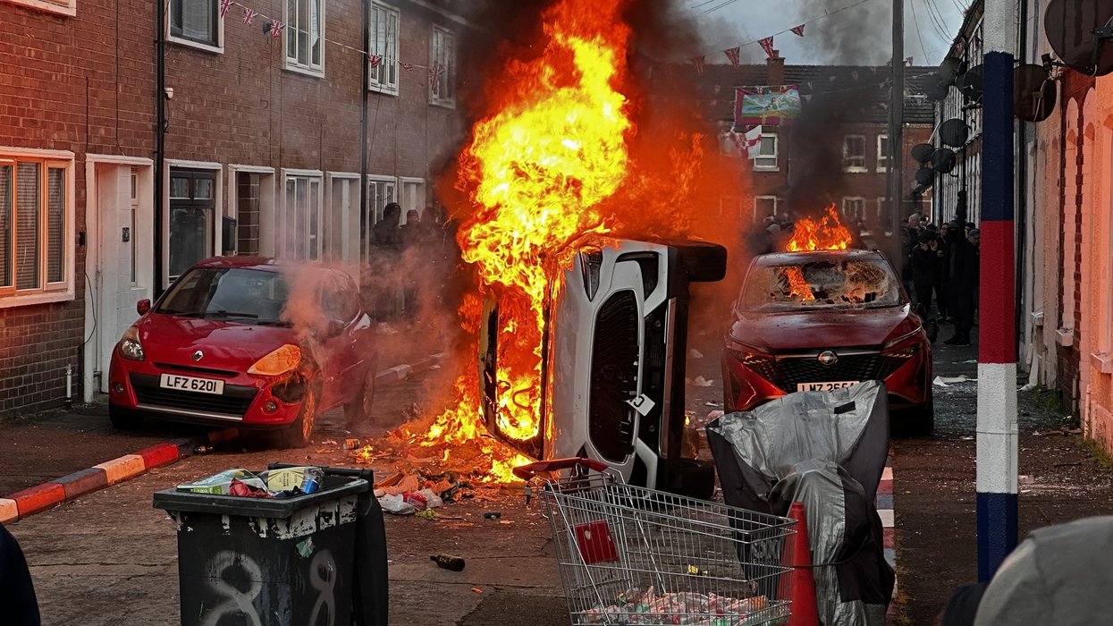 Riots broke out