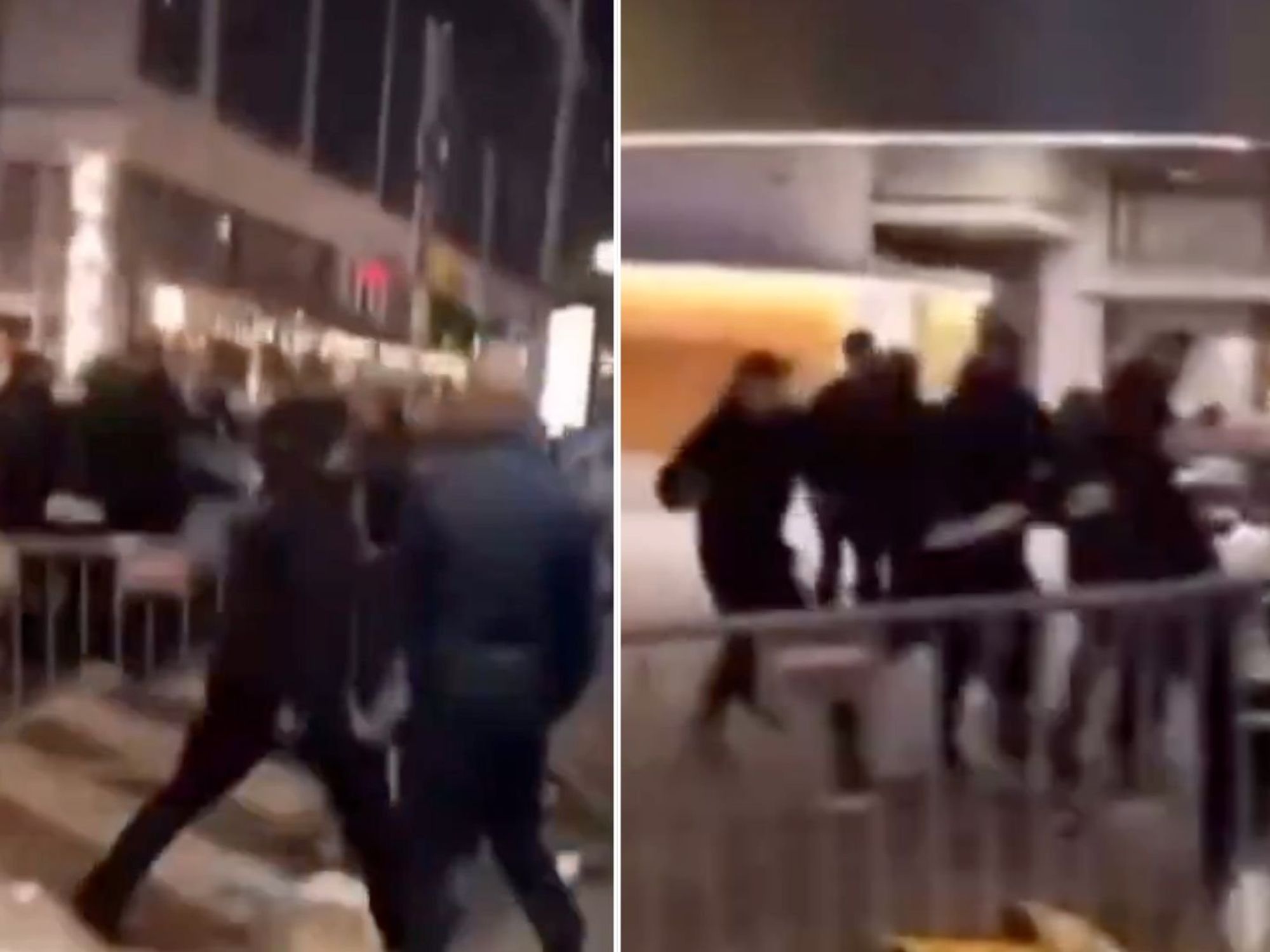 Riots in Rotterdam