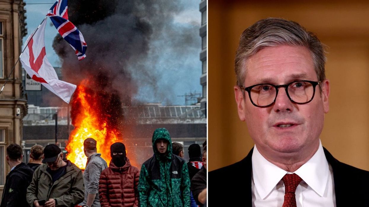 Riots in Sunderland, England and Keir Starmer