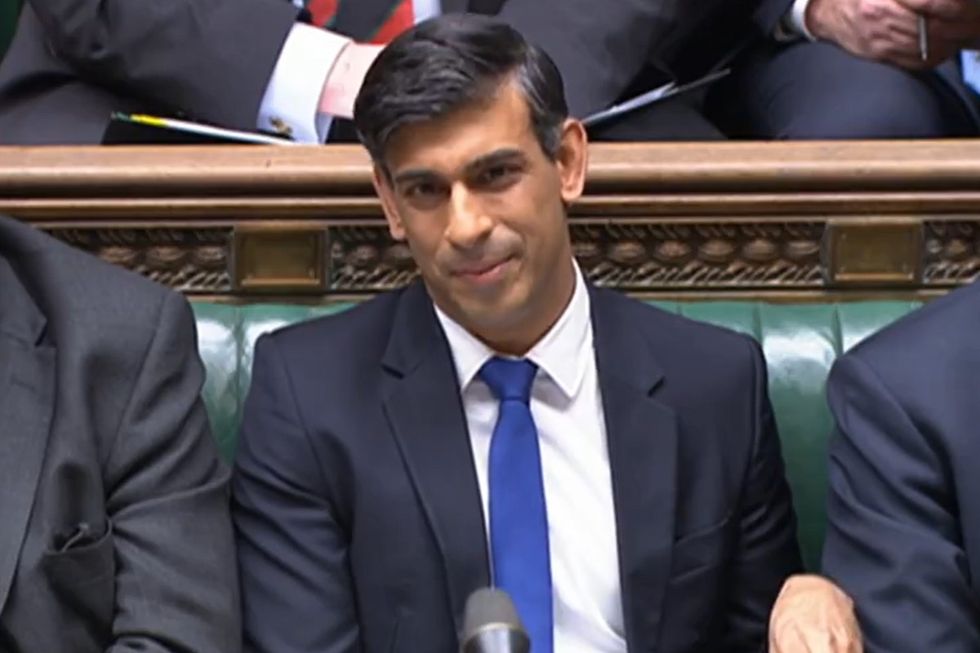Rishi appeared uncomfortable after being grilled by Starmer