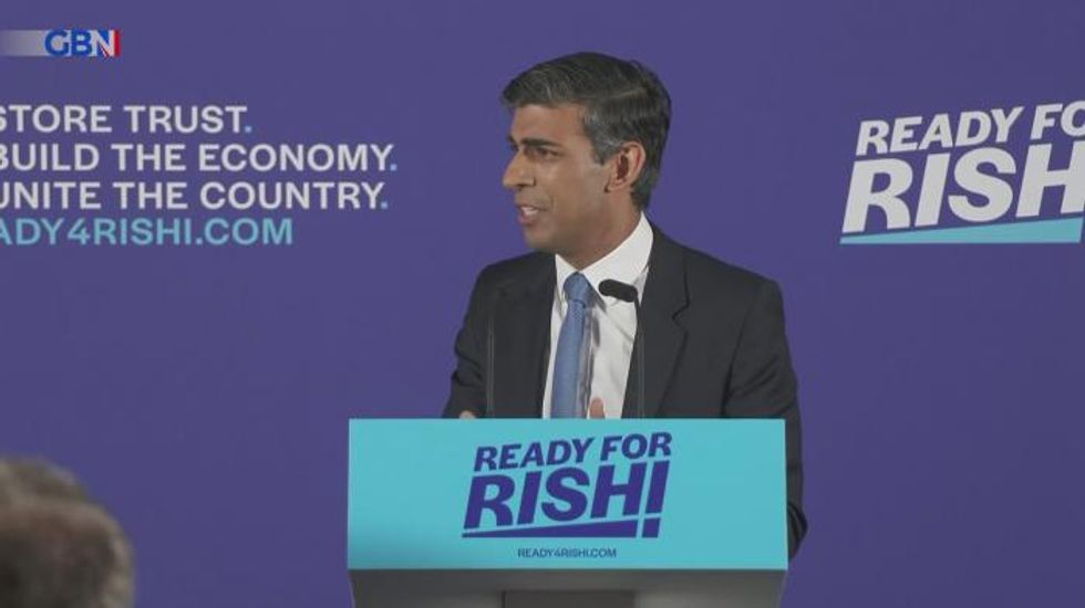 Rishi Sunak says he worked ‘closely and loyally’ with Boris Johnson as he outlines Tory leadership bid