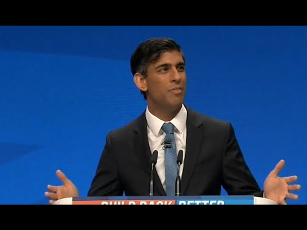 Rishi Sunak not ruling out further tax hikes in Tory conference speech