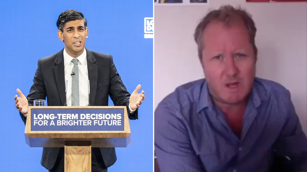 Rishi Sunak and Christopher Snowdon