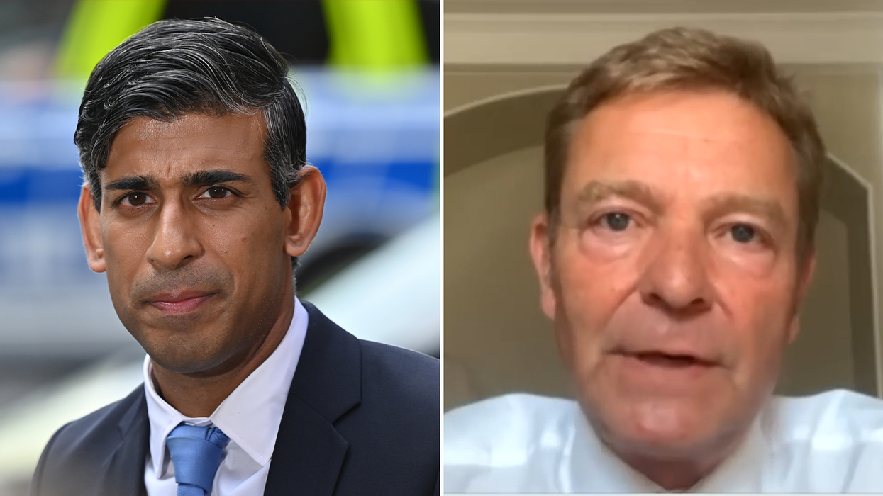 Rishi Sunak and Craig Mackinlay