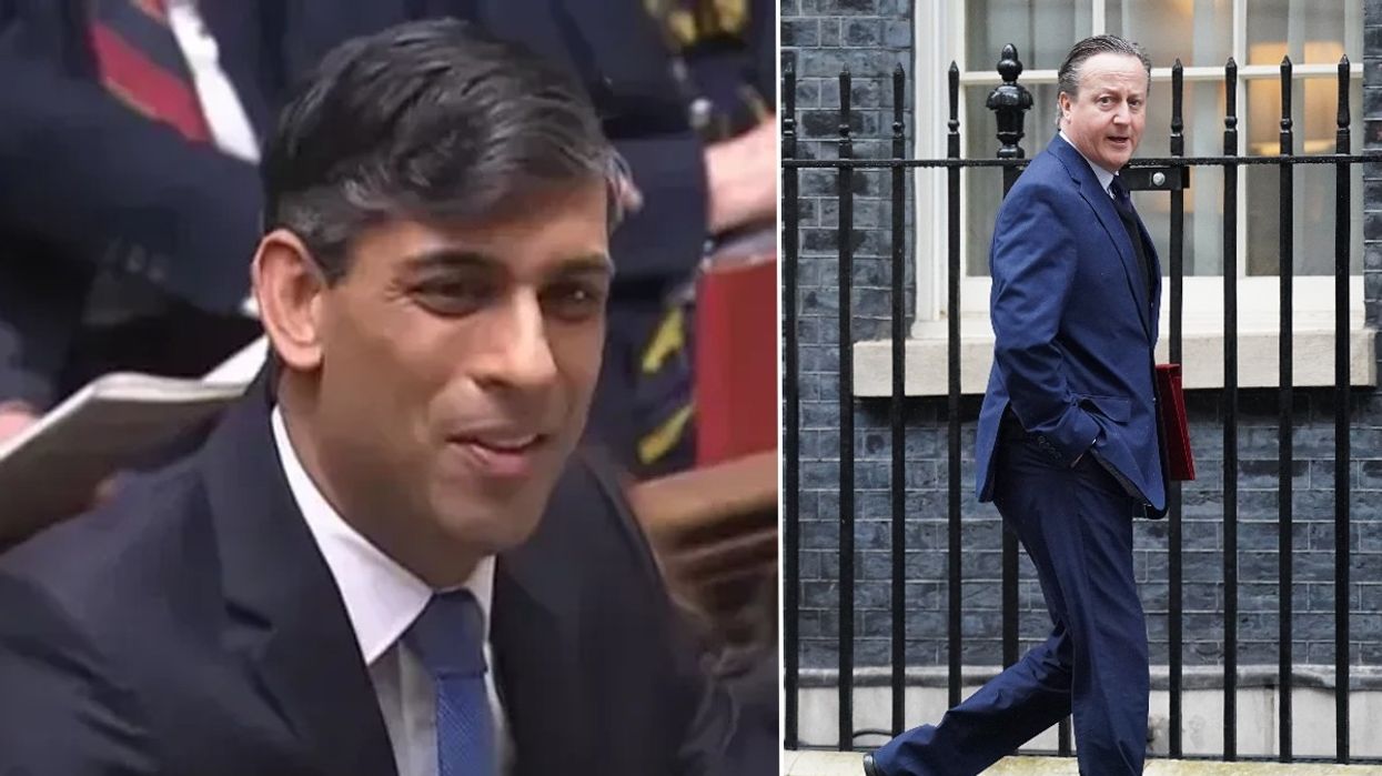 Rishi Sunak and David Cameron