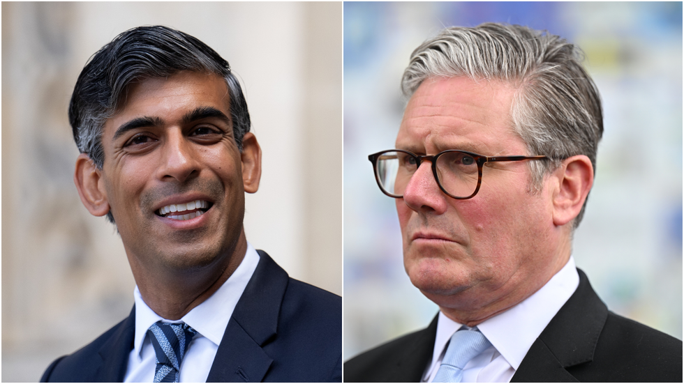 Rishi Sunak and Keir Starmer