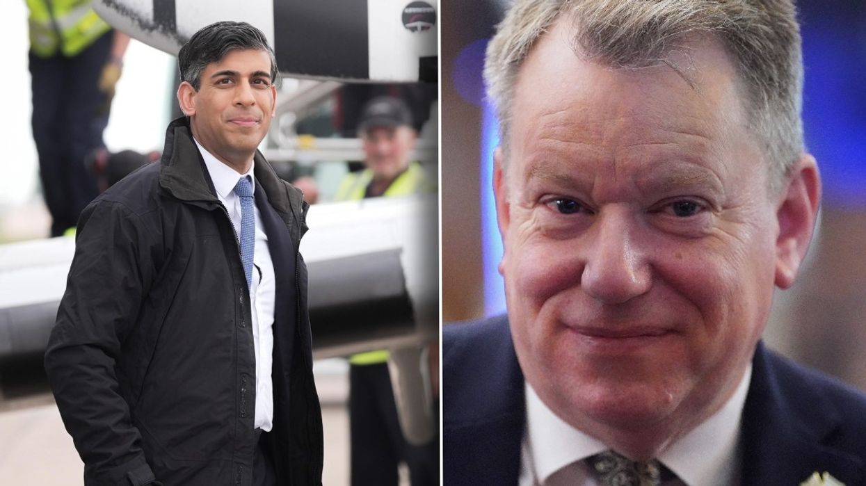 Rishi Sunak and Lord David Frost