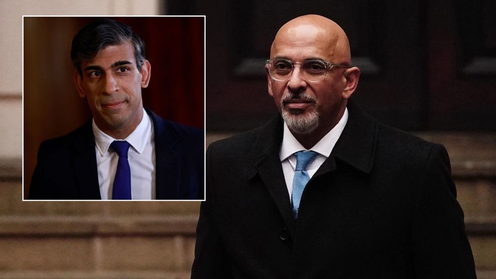 Rishi Sunak and Nadhim Zahawi