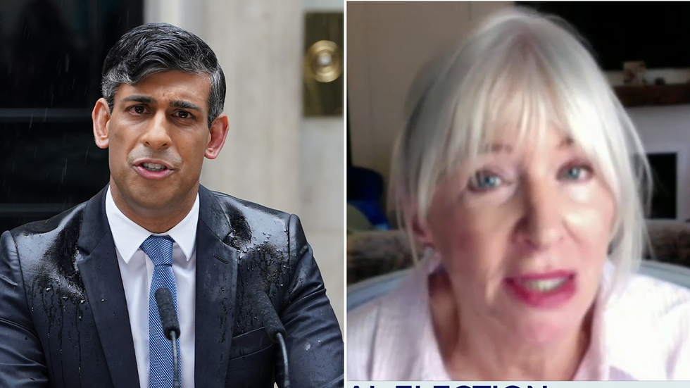 Rishi Sunak and Nadine Dorries