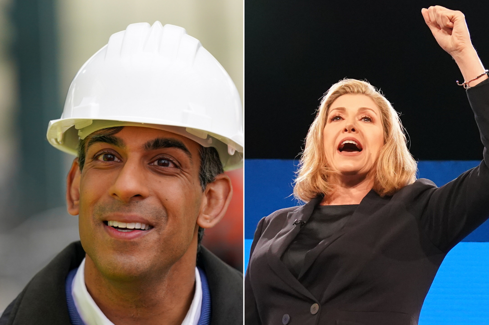 Rishi Sunak and Penny Mordaunt