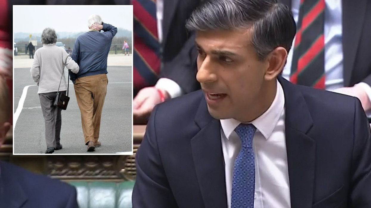 Rishi Sunak and pensioners