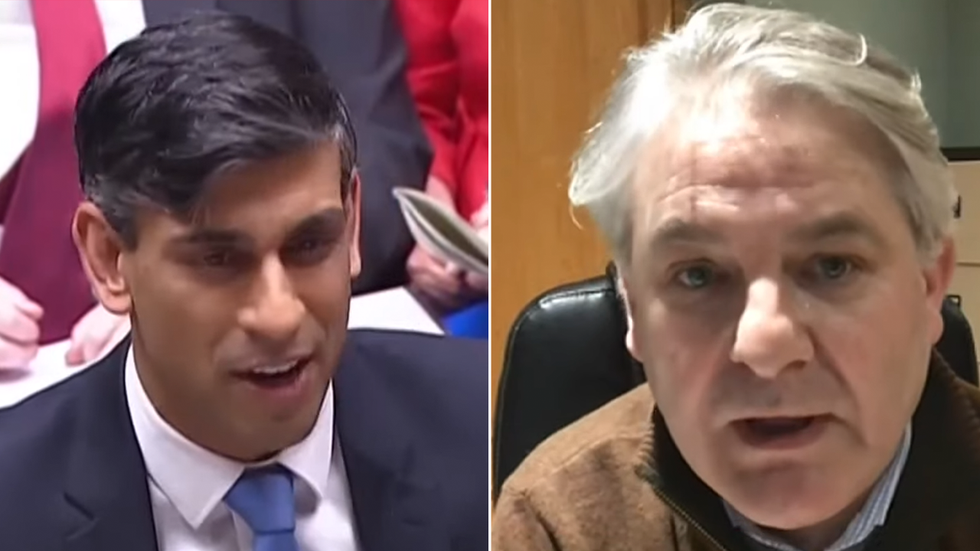 Rishi Sunak and Philip Davies