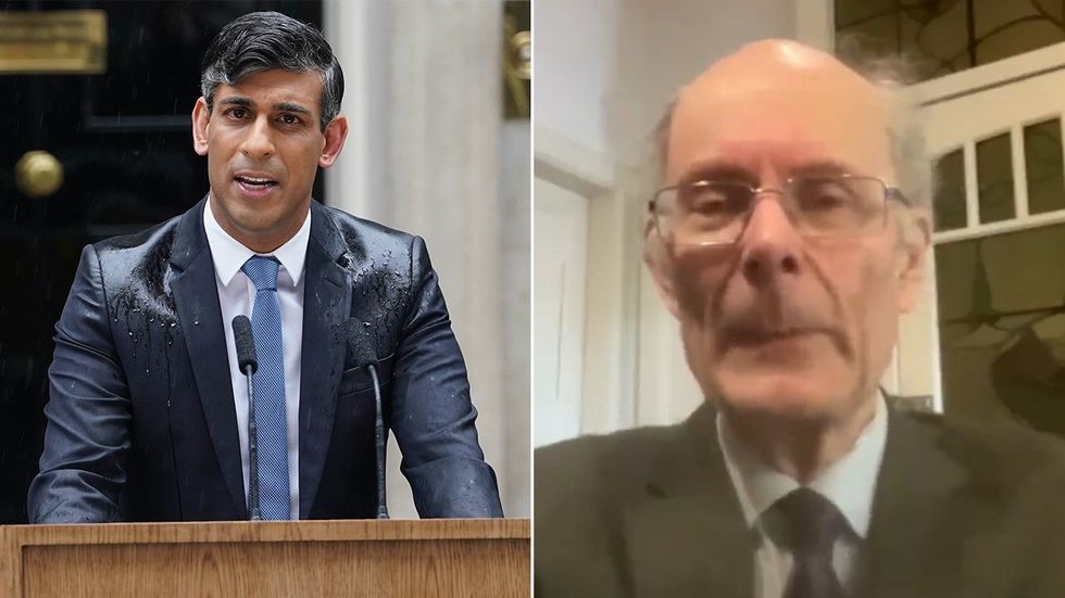 Rishi Sunak and Professor Sir John Curtice