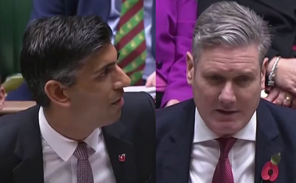 Rishi Sunak and Sir Keir Starmer