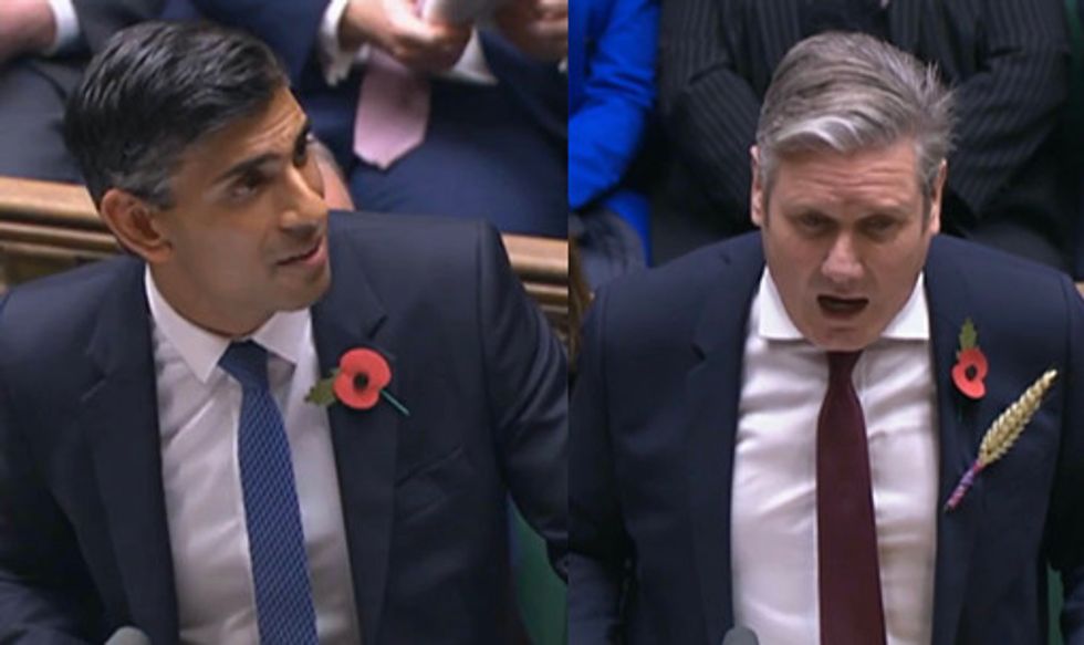 Rishi Sunak and Sir Keir Starmer