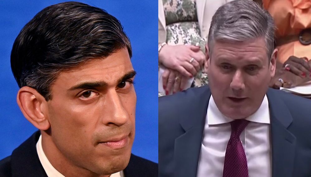 Rishi Sunak and Sir Keir Starmer