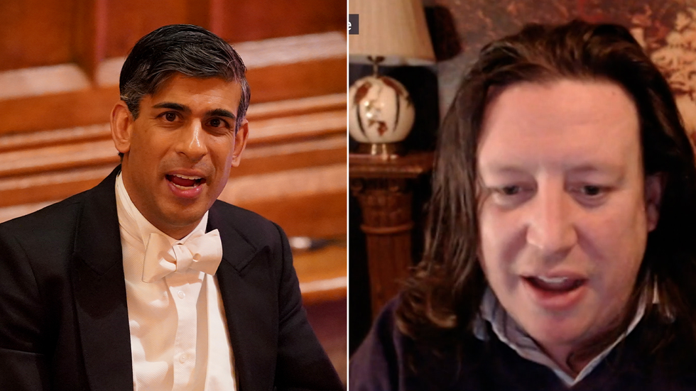 Rishi Sunak and Steven Barrett