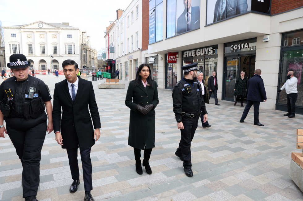 Rishi Sunak and Suella Braverman