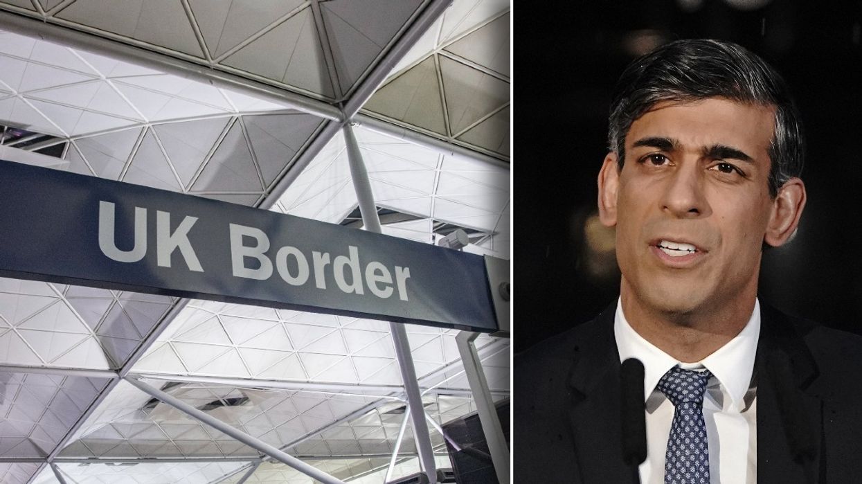 Rishi Sunak and UK border