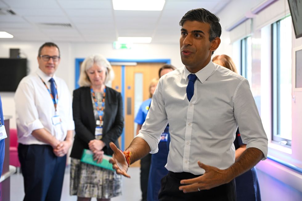 Rishi Sunak announced an extra \u00a3200million of new NHS funding