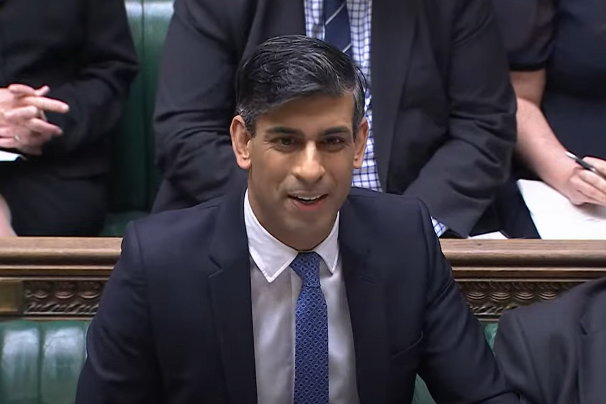 Rishi Sunak at Prime Minister Questions